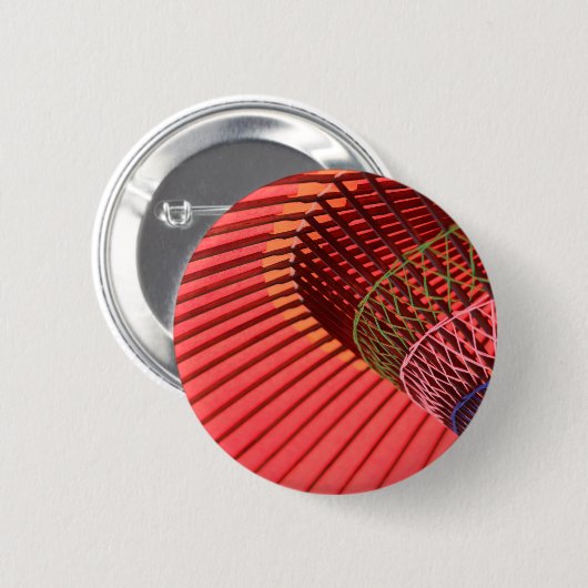 傘日本の傘 缶バッジ (正面&裏面)