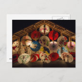 傘日本の札 ポストカード (正面/裏面)