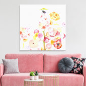 傘状の帆布 キャンバスプリント (インサイチュ (リビング))