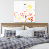 傘状の帆布 キャンバスプリント (インサイチュ (寝室))