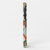 傘舞クラシック妓のヴィンテージ浮世絵芸者 Case-Mate iPhoneケース (裏面/左)