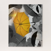 傘芸術的写真 ジグソーパズル (縦)