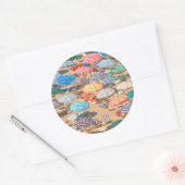 傘1 ラウンドシール (封筒)