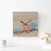 傘2 スクエア壁時計 (ホーム)