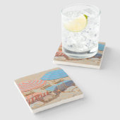 傘2 ストーンコースター (横)