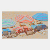 傘2 長方形シール (正面)