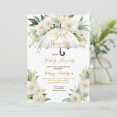 傘4月シャワー5月の花を持って来る 招待状 (スタンド正面)