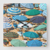 傘4 スクエア壁時計 (正面)