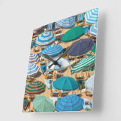 傘4 スクエア壁時計 (傾斜)