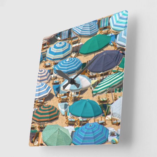 傘4 スクエア壁時計 (傾斜)