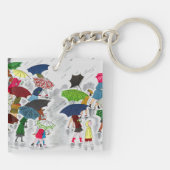 傘 キーホルダー (裏面)