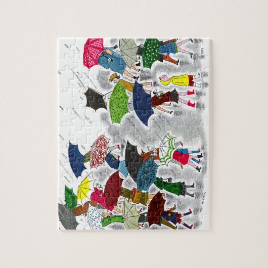 傘 ジグソーパズル (縦)