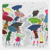 傘 スクエアシール (正面)