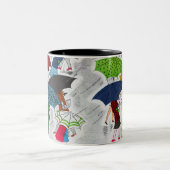 傘 ツートーンマグカップ (中央)