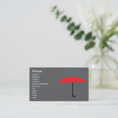 傘-ビジネス 名刺 (スタンド正面)