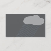 傘-ビジネス 名刺 (裏面)