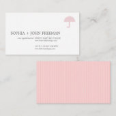 傘 | ベビー登録票 エンクロージャーカード (正面/裏面)