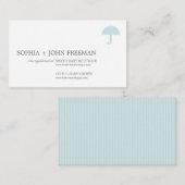 傘 | ベビー登録票 エンクロージャーカード (正面/裏面)