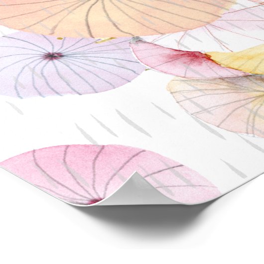 傘 ポスター (角)