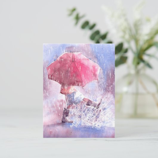 傘 ポストカード (スタンド正面)