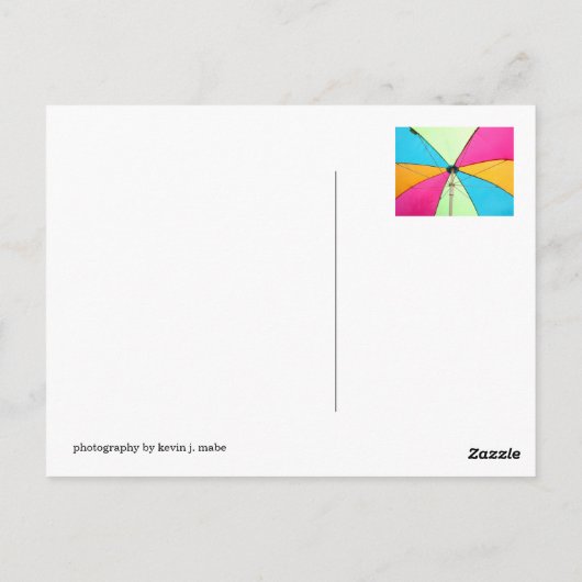 傘 ポストカード (裏面)