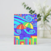 傘 ポストカード (スタンド正面)