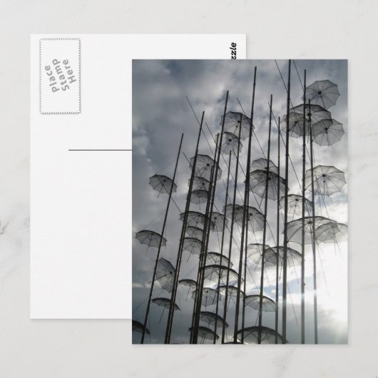 傘 ポストカード (正面/裏面)