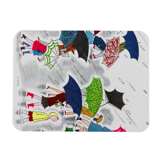 傘 マグネット (横)