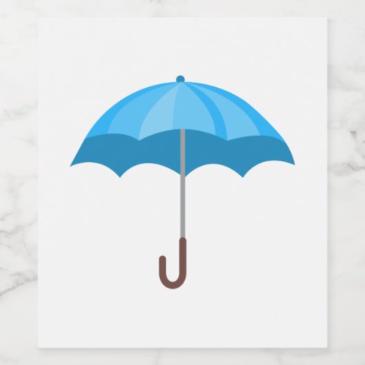 傘 ワインラベル (シングルラベル)