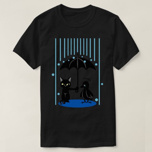 傘 Tシャツ (デザイン正面)