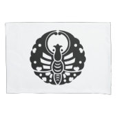 備前蝶 枕カバー (正面)