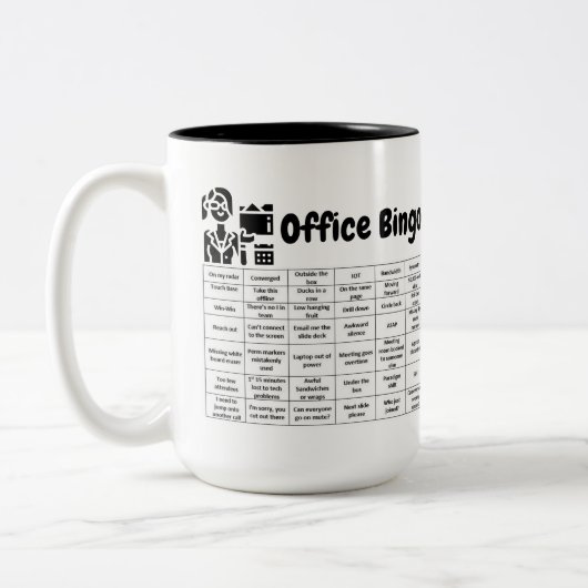 備後事務所 ツートーンマグカップ (左)