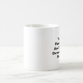 催涙ガス一時、民主主義は永遠 コーヒーマグカップ (中央)