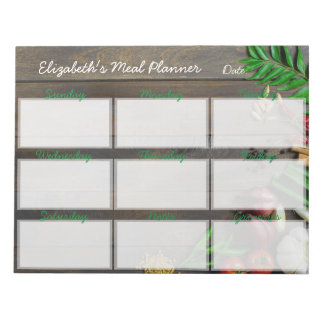 催涙メ遠くにニュー週間プランナーメモ帳 ノートパッド