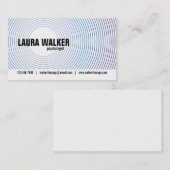 催眠の円-青 名刺 (正面/裏面)