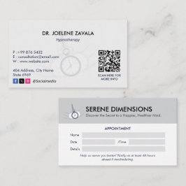 催眠クリニック事業 | ミニマルアポイントメント 名刺