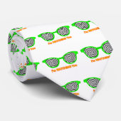 催眠サングラスグリーンリムを見る博物館 ネクタイ (ロール)