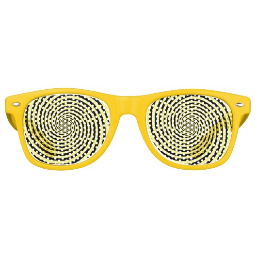 催眠サングラスマッチフレームとレンズカラー レトロサングラス (正面)