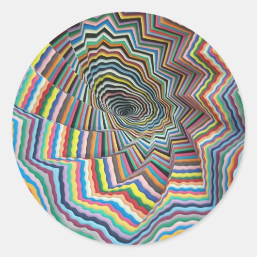 催眠スパイラル ラウンドシール (正面)
