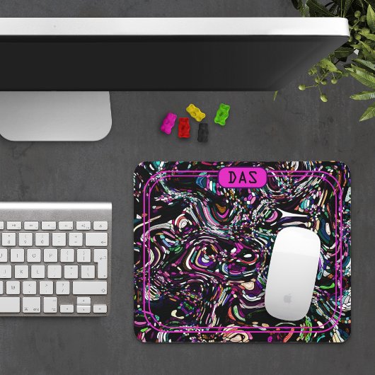 催眠スワールエネルギーパープル マウスパッド