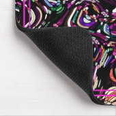 催眠スワールエネルギーパープル マウスパッド (コーナー)