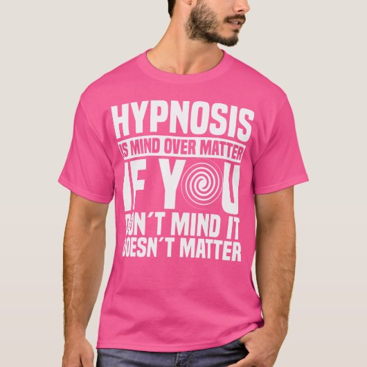 催眠ツールオプティカル錯覚スパイラル催眠 Tシャツ (正面)