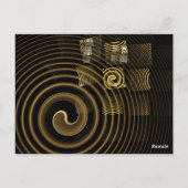 催眠テーブル番号はがき ポストカード (裏面)