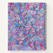 催眠パープルオーガニックスワーズ感謝ジャーナル ノートブック (裏面)