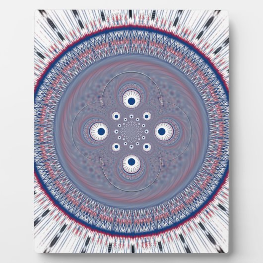催眠対称性：抽象芸術幾何学芸術 フォトプラーク (正面)