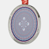 催眠対称性:抽象芸術幾何学芸術 メタルオーナメント (左)