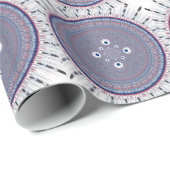 催眠対称性:抽象芸術幾何学芸術 ラッピングペーパー (ロールコーナー)