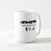 催眠性のコーヒー・マグ コーヒーマグカップ (正面右)