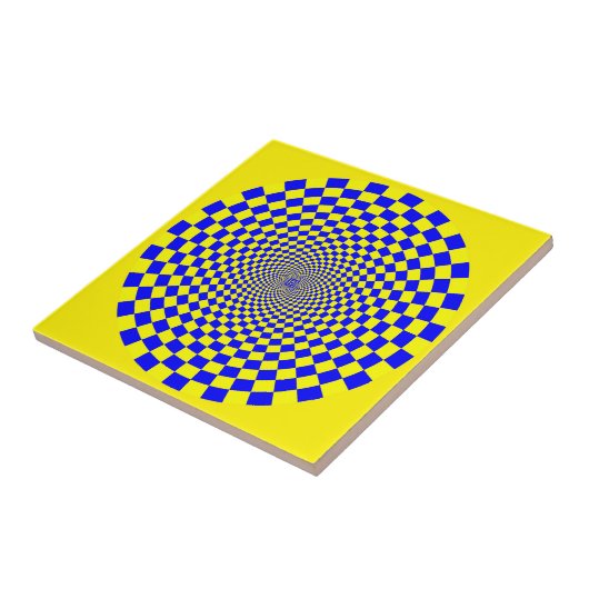 催眠性の目の錯覚 タイル (側面)