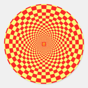 催眠性の目の錯覚 ラウンドシール